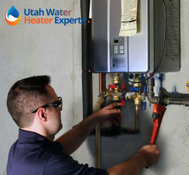 Tightening Bolts on Tankless Water Heater